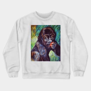 The Sasquatch Child and The Strawberry Crewneck Sweatshirt